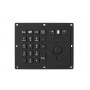 Industrial numeric keypad silicone rubber, 22 keys, IP67