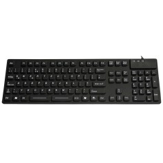Silicon keyboard, IP68, 115 keys, USB with numeric keypad