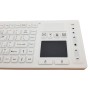 Silicon keyboard, IP65, 105 keys, wireless with touchpad