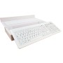 Glass keyboard IP67, 104 keys, USB with touchpad and numeric pad