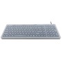 Silicon keyboard, IP68, 100 keys, USB with backlight