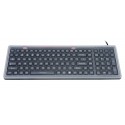 Silicon keyboard, IP68, 100 keys, USB with backlight and membrane surface