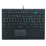 Silicon keyboard, IP68, 102 keys, USB with touchpad