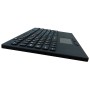 Teclado silicona IP68, 102 teclas, USB con touchpad