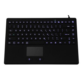 Silicon keyboard, IP68, 91 keys, USB with touchpad and backlight