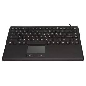 Silikontastatur, IP68, 91 Tasten, USB, mit Touchpad