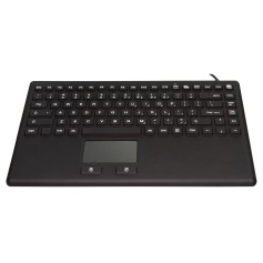 Teclado de silicona IP68, 91 teclas, USB, retroiluminado