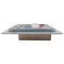 Stainless steel trackball, vandal proof and IP65