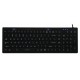 Silicon keyboard, IP68, 100 keys, USB with backlight