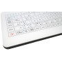 Teclado de cristal IP65, 86 teclas, USB