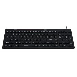 Silicone keyboard, IP68, 100 keys, USB