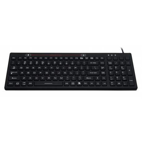 Silicon keyboard, IP68, 100 keys, USB