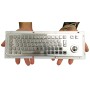 Stainless steel keyboard, vandal proof, 66 keys, IP65 with trackball