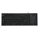 Silicon keyboard, IP68, 88 keys, USB with trackpad