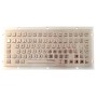 Stainless steel keyboard, vandal proof, 86 keys, IP65