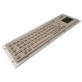 Tastiera industriale in acciaio inossidabile IP 65, 66 tasti con touchpad