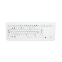 Teclado de cristal IP67, 93 teclas, USB con touchpad