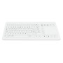 Glass keyboard, IP67, 93 keys, USB with touchpad