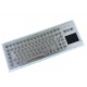 Stainless steel keyboard, vandal proof, 83 keys, IP65 with touchpad