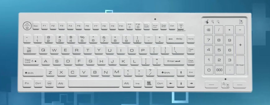 Silicone keyboards