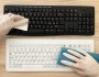 PC Keyboards: one of the dirtiest items ever. How to sanitise them easily, efficiently, and in less than 10 seconds