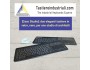 [Case Study]: two elegant glass keyboards, black, for an architect's office